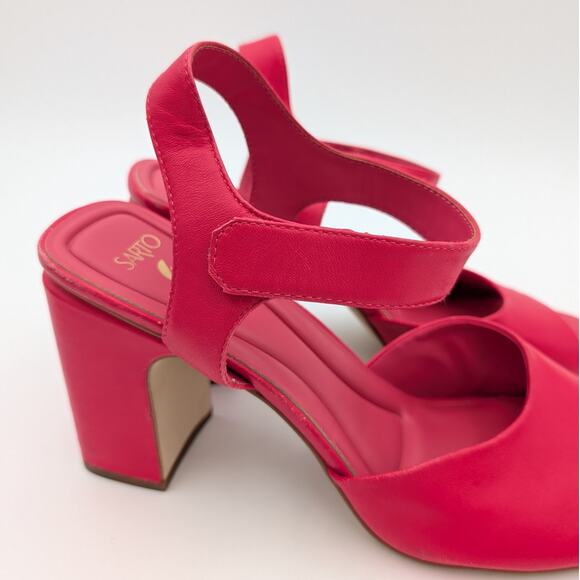 Sarto by Franco Sarto Flexa Natalie Dress Sandals Women's Pink Size US11M EU42 - Picture 13 of 15